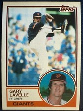 1983 TOPPS #791 GARY LAVELLE (SAN FRANCISCO GIANTS) BASEBALL CARD