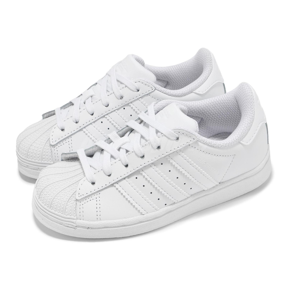 adidas Originals Superstar C Triple White Kids Preschool Casual