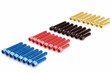 Peugeot Speedfight 2 3 Vario Deckel Schrauben eloxiert Aluminium bunt Alu farbig