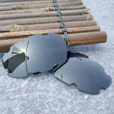 LO Replacement Lenses for-Oakley Split Jacket Vented OO9099- Black Polarized