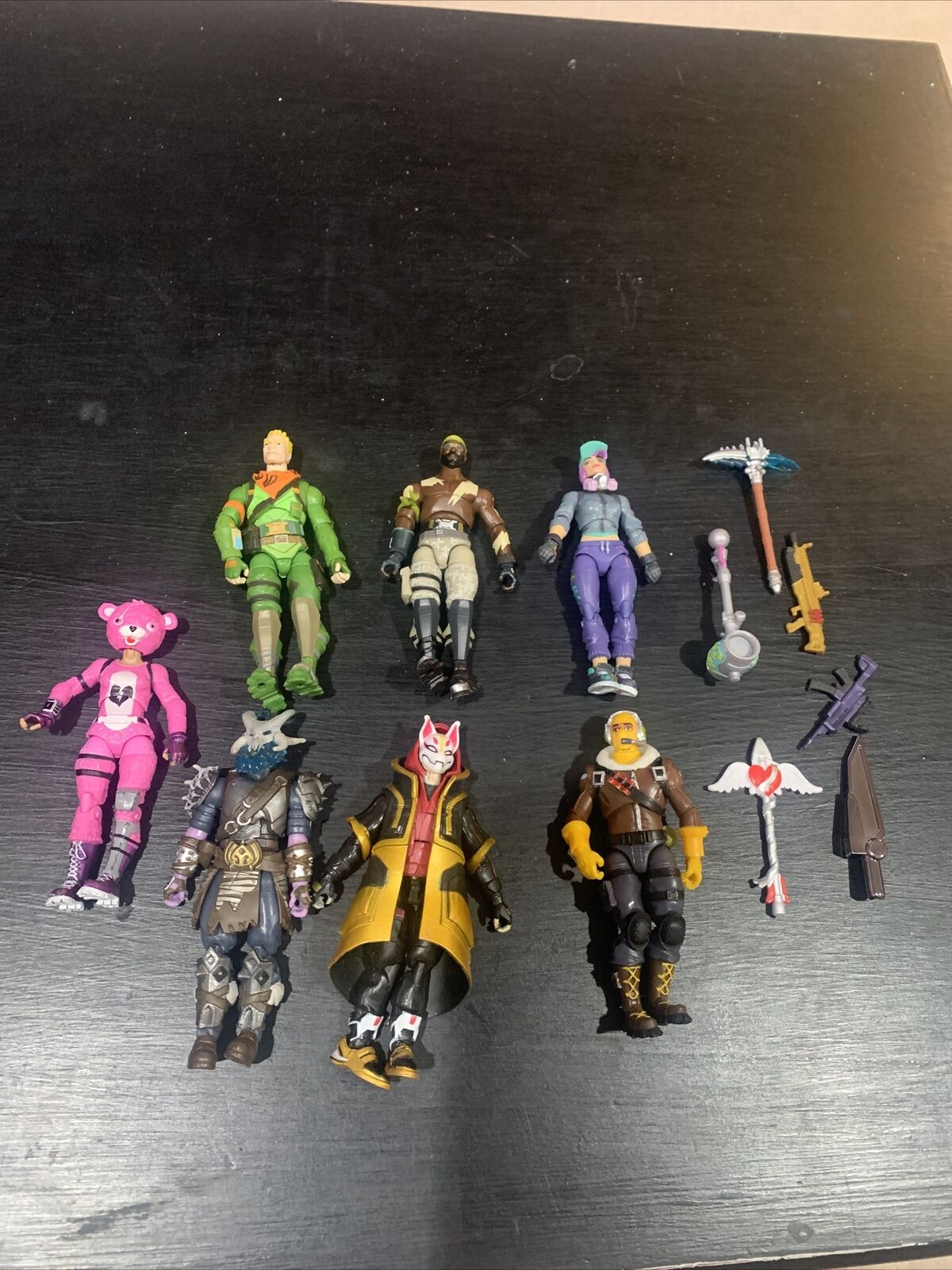 Lot Of Fortnite Action Figures 3.75” Used Lot Of 7