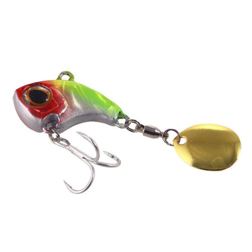 5 Stück Jig Spinner Set Blinker Spin Tail Barsch Hecht Bleikopfspinner - Bild 9 von 20