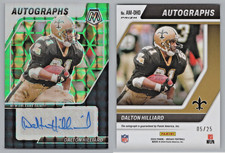 DALTON HILLIARD 2024 Mosaic Choice Fusion Green & Black Prizms /25 Auto. #AM-DHD