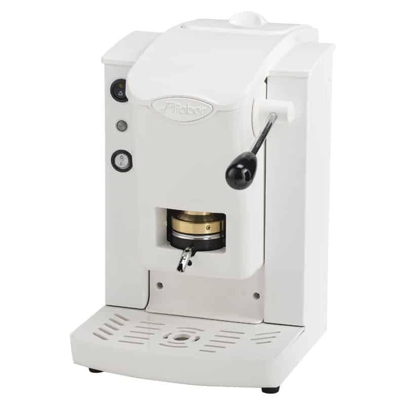 Macchina Caffè Faber Slot Plast Bianca: L'Essenza dell'Espresso 500W