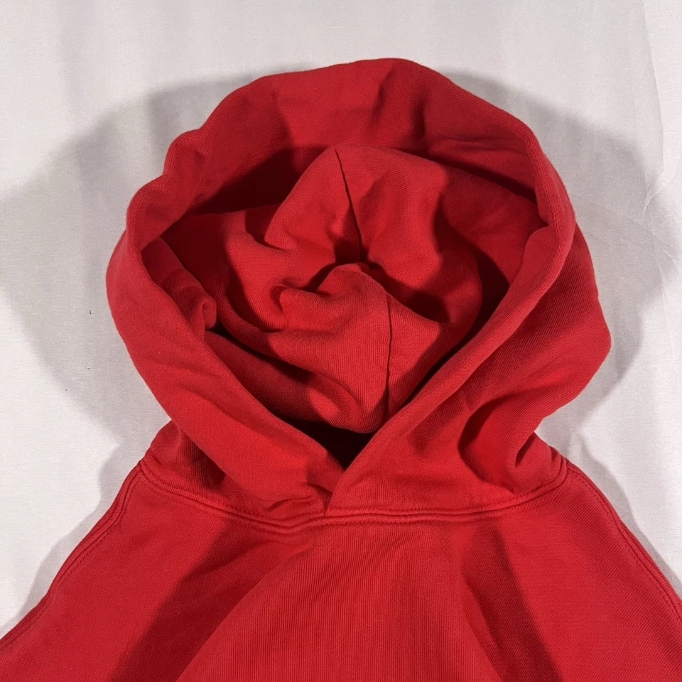 YZY Gap Sudadera con Capucha Niños 10-11 Rojo Algodón Extremadamente Grueso Kanye West Collab (Grande) Foto 2 de 4