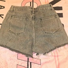Vintage Y2K Ripped Denim Shorts - Brand New