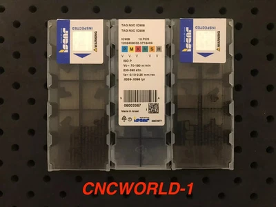 30 Pcs Iscar TAG N3C IC908 , 3 Box ! Lot of ! 6003367 Made in Israel !