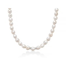 Collana Girocollo Miluna Donna Argento 925 e Topazi _PCL6721