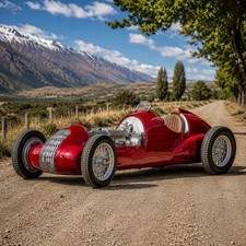 Póster de arte de pared Pur Sang recreación especial herencia argentina coche de carreras