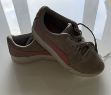 Scarpe da ginnastica donna Puma Creeper UK 4,5 grigio/rosa scamosciate