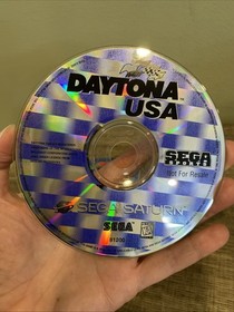 Daytona USA (Sega Saturn, 1995) CIB COMPLETE ** NOT FOR RESALE ** TESTED NASCAR
