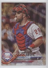 2018 Topps Factory Set Foilboard 128/190 Cameron Rupp #308 0x1