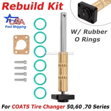 Rebuild Kit For COATS Tire Changer Spring Centered Foot Valve W/ Rubber O Rings