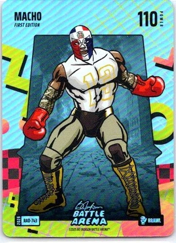 2026 Bo Jackson Battle Arena Macho Brawl 80\'s Rad Manny Machado RAD-743