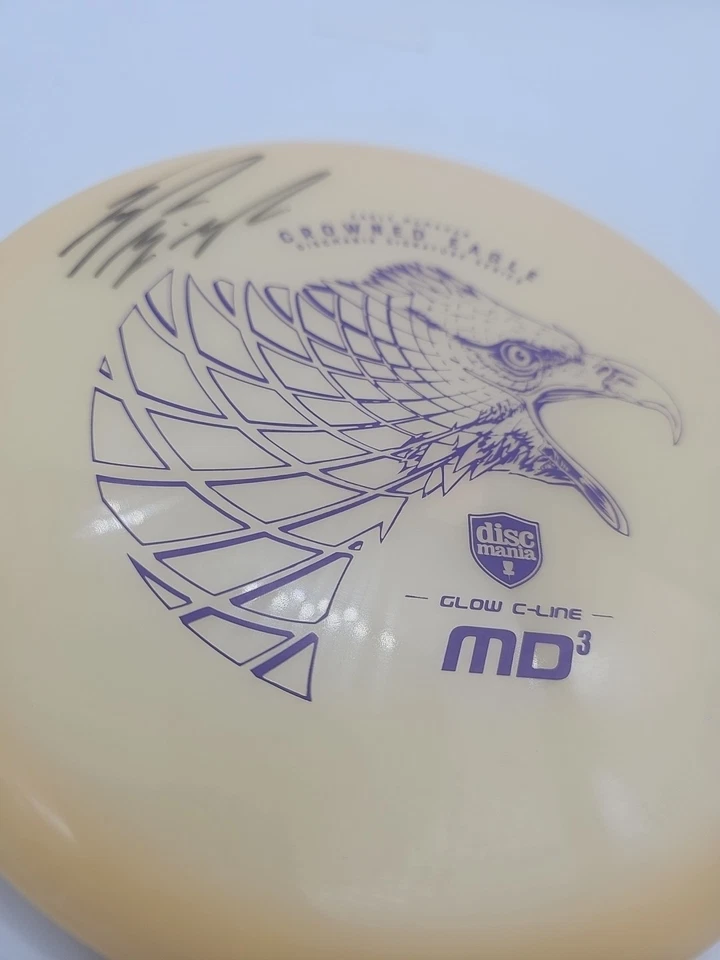 Discmania Crowned Eagle Glow C-Line MD3 FIRMADO POR EAGLE MCMAHON  Foto 2 de 4