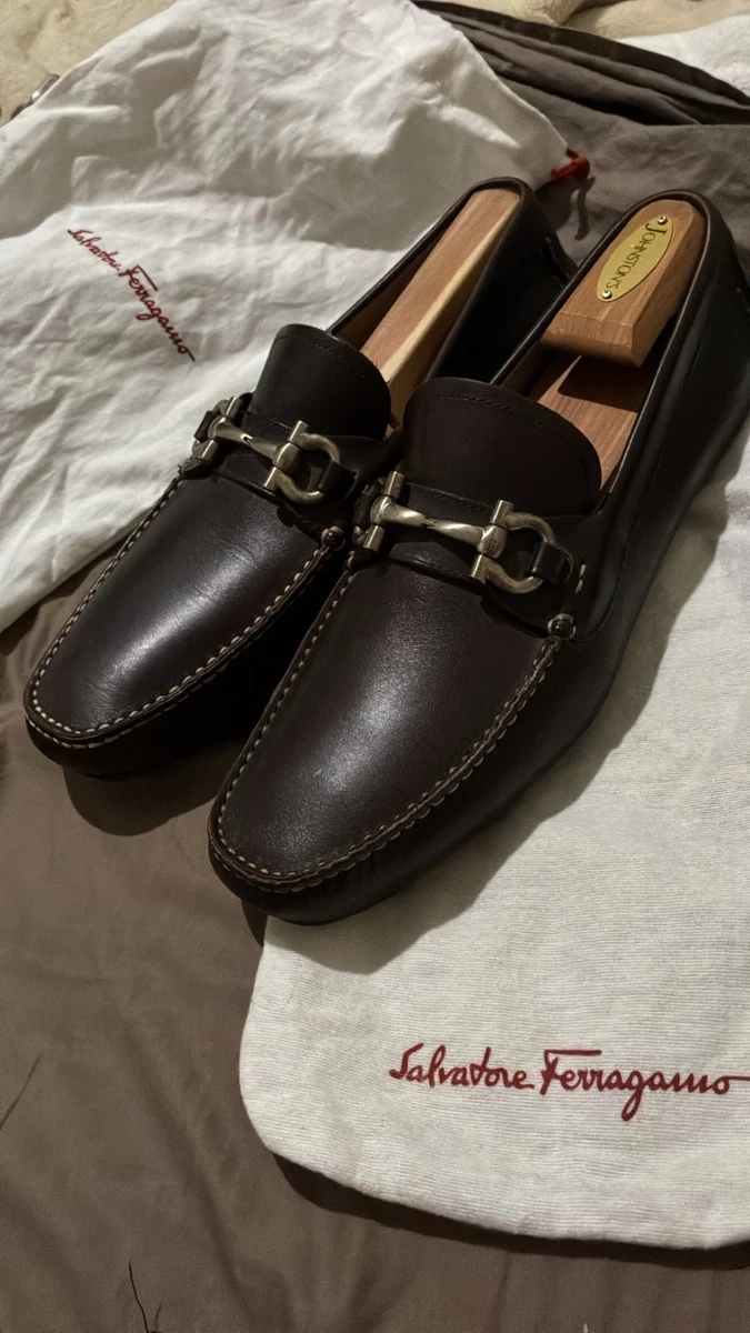 Salvatore Ferragamo Brown Dress Shoes for Men for sale - eBay