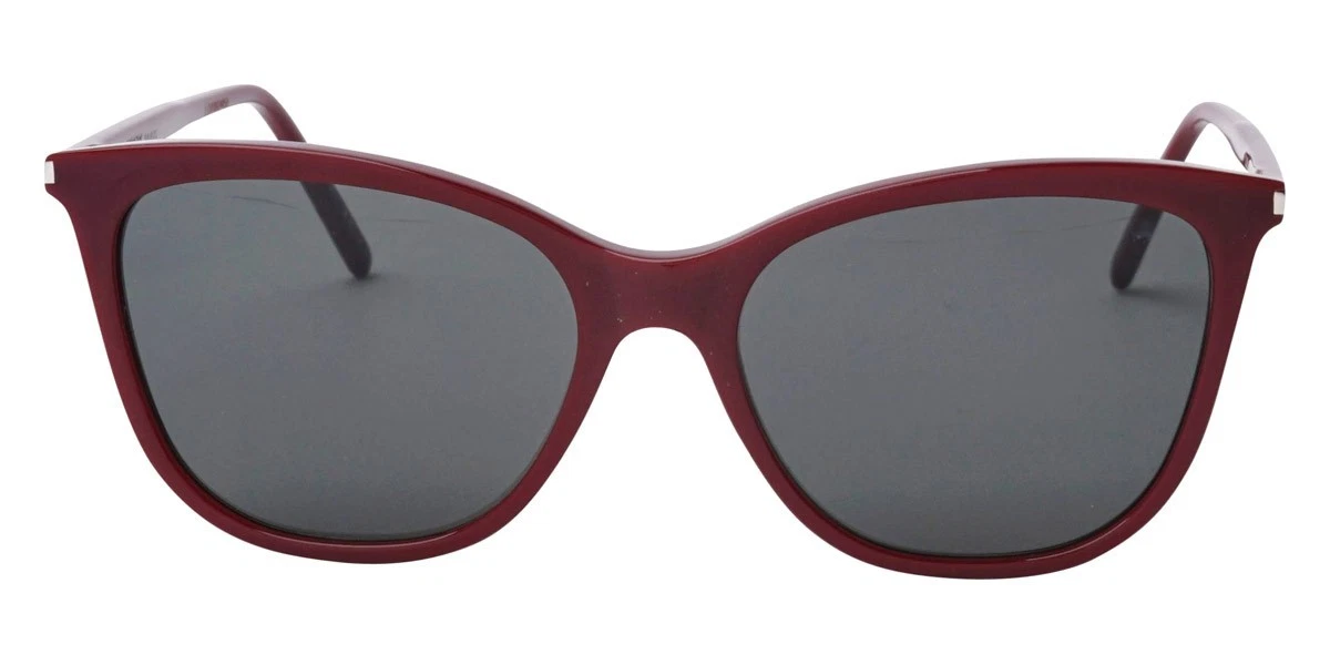 Saint Laurent SL702 004 Sunglasses Red Cat Eye Frame, Grey Lenses Saint Laurent SL 702 Cat-Eye Sunglasses | EyeOns.com main image 2
