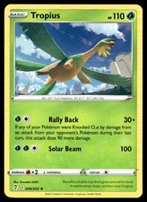 Tropius 006/203 Rare Evolving Skies Pokemon Moderately Played