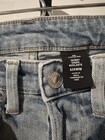 H&M Skinny Distressed Light Blue Denim Jeans mens Button Zip Pockets — photo 3