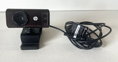 HP Webcam HD3110-720P Autofocus Widescreen Zoom USB Webcam Camera HD3110 Clip on