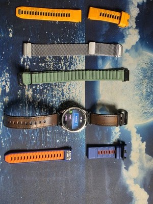 garmin fenix 8  47mm amoled titanium