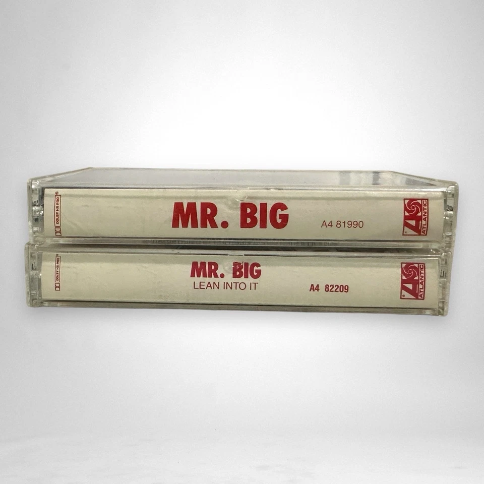 Mr. Big Cassette Tapes Lot of 2 - Mr. Big & Lean Into It - Image 2 of 4