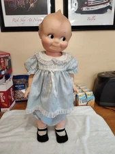 Vintage Large 27" playpal Size Cameo Kewpie Doll RARE!  1966