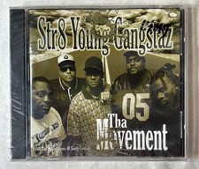 Str8 Young Gangstaz Tha Movement New Sealed CD 1999 Grapetree Records