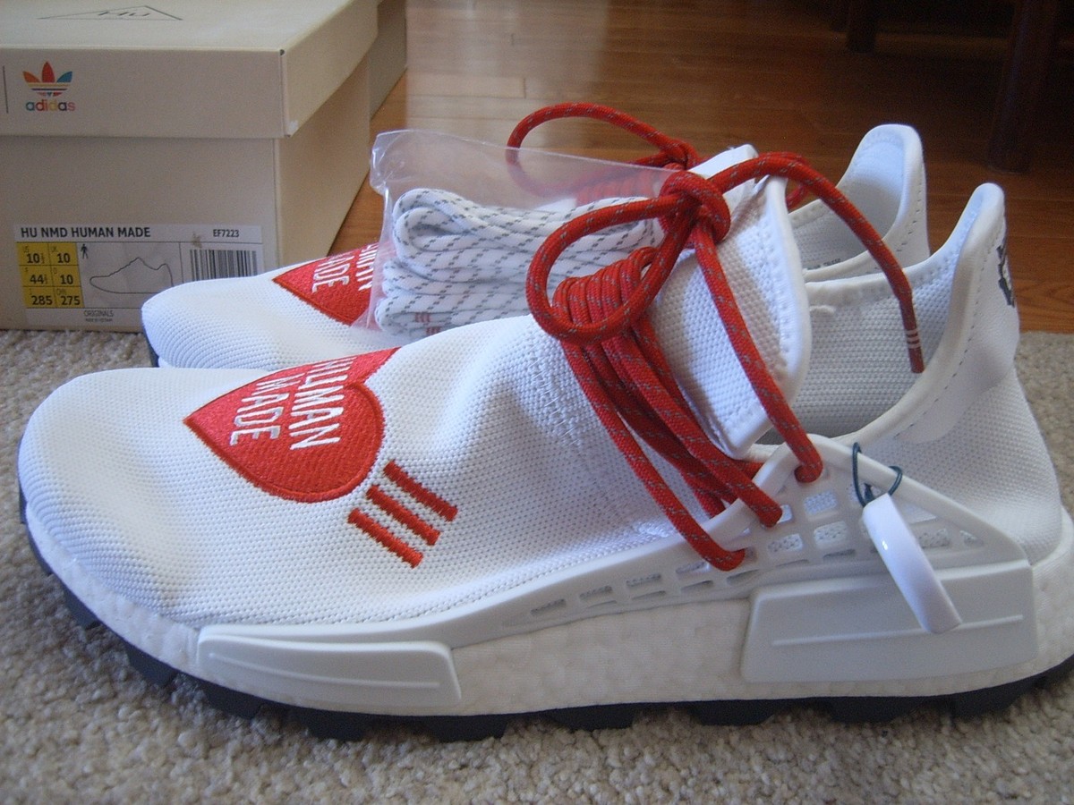 Size 10.5 - HUMAN MADE x Pharrell x adidas NMD Hu Love for sale