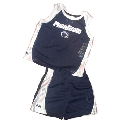Penn State Nittany Lions NCAA Toddler Team Mesh T-Shirt and Short Combo