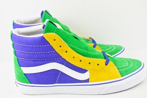 purple and gold vans