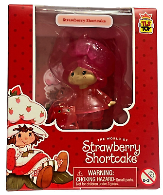 Strawberry Shortcake Mini Figure With Custard Chase Series 2 Strawberry Shortcake Mini Figure With Custard Chase Series 2