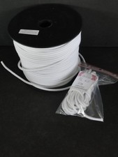 5 mm (5 Meter) BAUMWOLL-Aufzugsgummi f&uuml;r PUPPE - Stringing Elastic