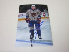 SVEN ANDRIGHETTO AUTOGRAPHED HAMILTON BULL DOGS AHL 4X6 PHOTO # J5