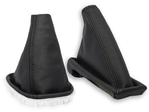 Black Stitch Hi-Low & Handbrake Gaiter Set For Land Rover Discovery MK1 & MK2 (1995-2004) – Custom Interior Upgrade 7 thumbnail image