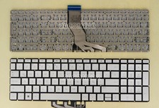 For HP 15-dy 15-dy0000 15-dy1000 Series keyboard Latin Spanish Teclado Silver
