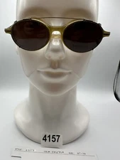 New Vintage Revolution Eyewear With Sun Shade RE070 Pearl Yellow 47 16 145