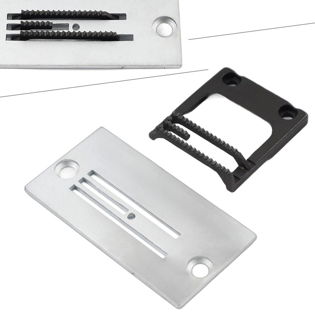 Needle Plate & Feeder Set #541937+541734 For SINGER 20U Straight Stitch