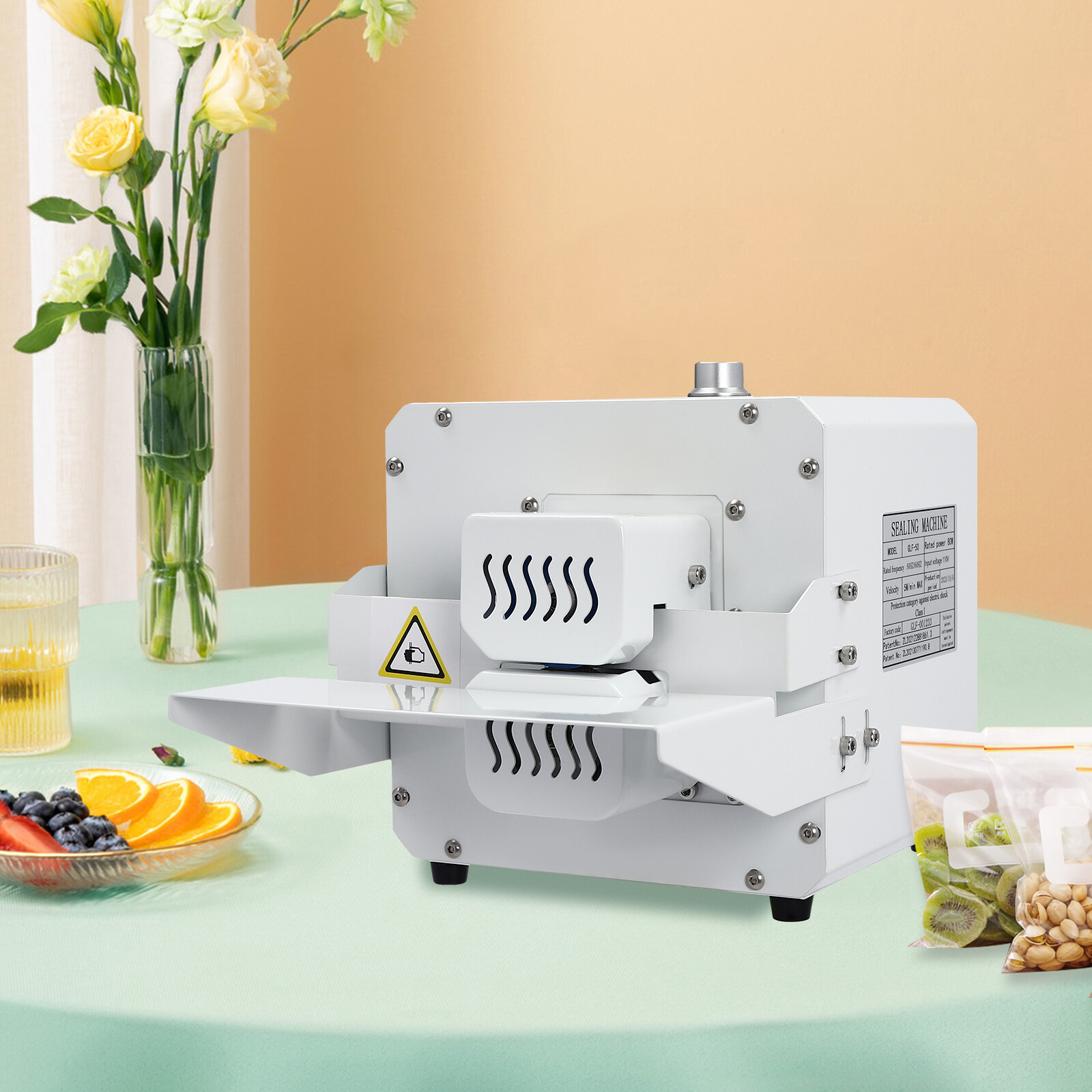 Commercial Plastic Bag Sealer Automatic Food Plastic Bag Heat Sealing Machine