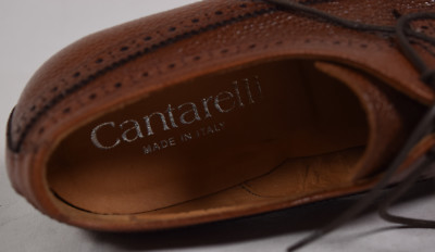Cantarelli Mens Lace-Up Shoes 45 IT / US 12 Dark Brown Suede Made In Italy‎ $249 Cantarelli | Shoes | Cantarelli Mens Textured Lined Lace Up  main image 4