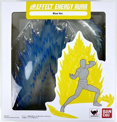 Tamashii Effect Energy Aura Blue Version Humanoid Bandai 2015 DBZ Super Saiyan
