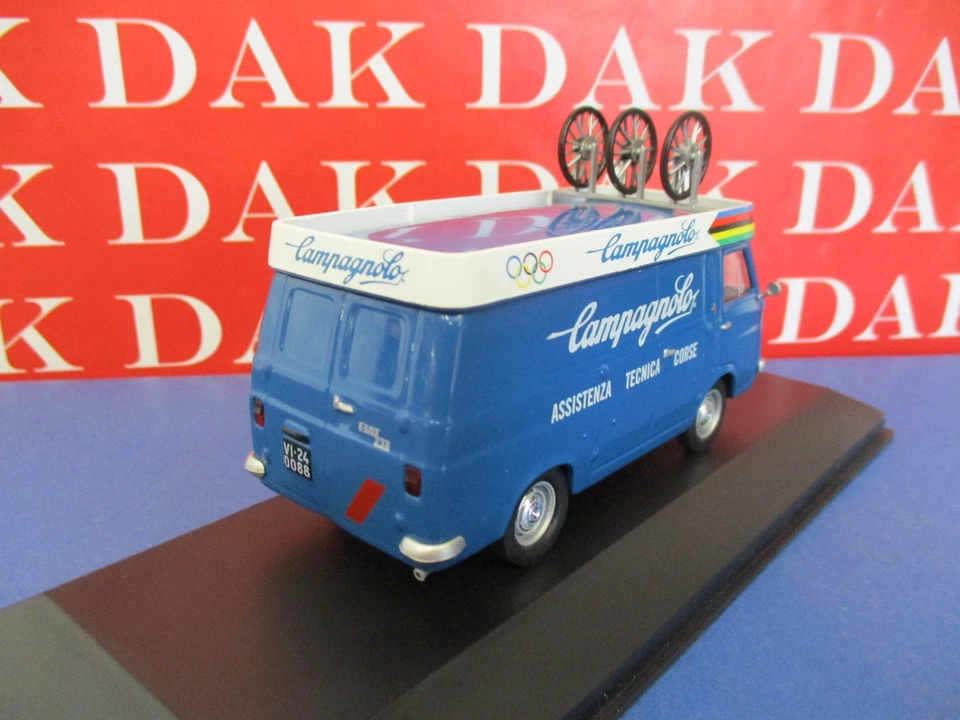 Die cast 1/43 Modellino Furgone Van Fiat 238 Assistenza Tecnica Campagnolo 1972 - Immagine 3 di 4