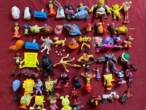 Huge Toy Lot 50+ Vintage McDonald's Happy Meal Burger King 80s 90s 2000s #101