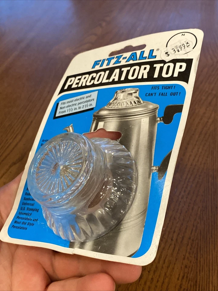 Botão superior NOS Fitz All 246 de substituição compatível com a maioria das cafeteiras 1,5”-2,5” - Imagem 3 de 4