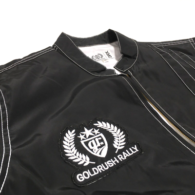 Gold Rush Rally Tour GRX Black Bomber Full Zip Polyester Light