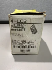 CADDY ERICO 4LCB LATHERS CHANNEL CLIP BOX MOUNT BRACKET, 1/4-INCH, (100-PACK)