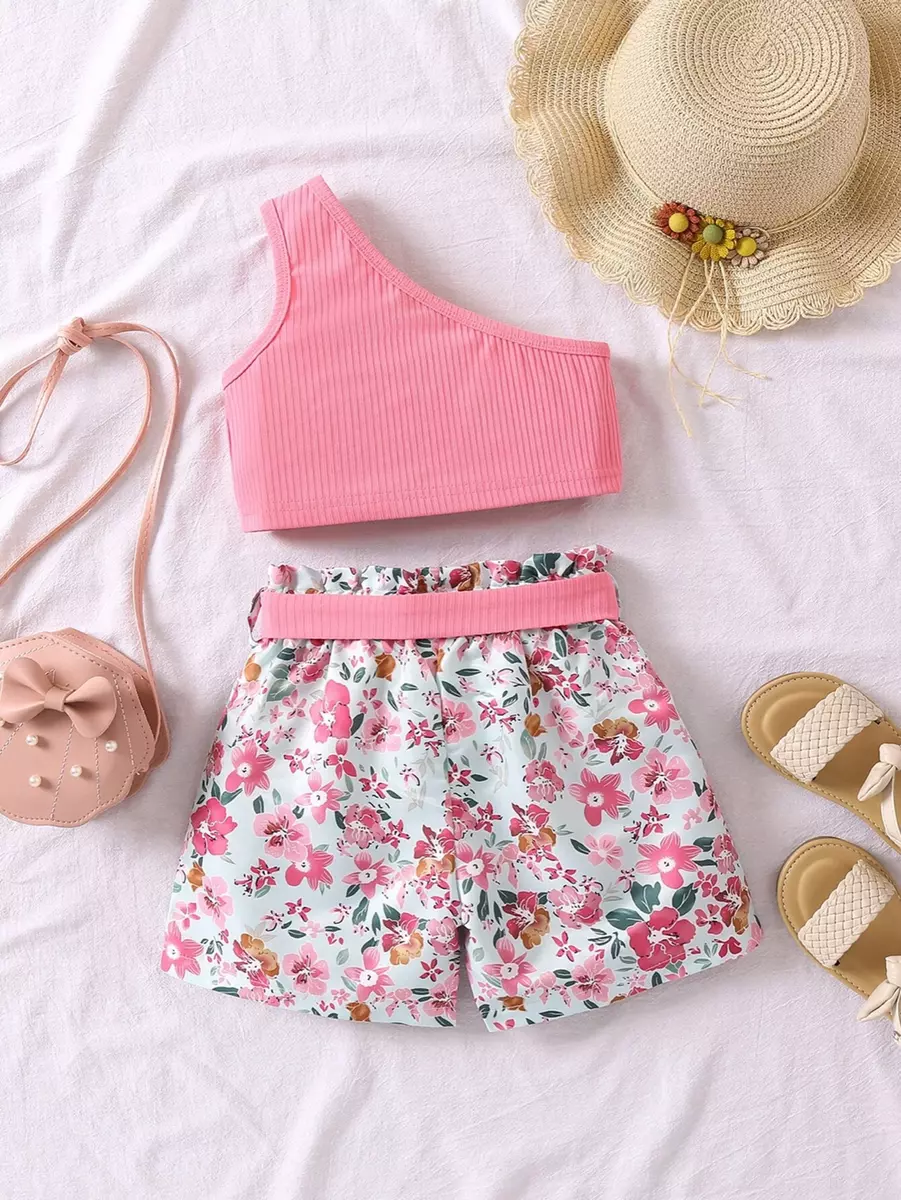 Blusa Conjuntos Para Ni as Ropa Vestidos de Pantalones de 1 a 2 3 4 5 6 7 8 A os