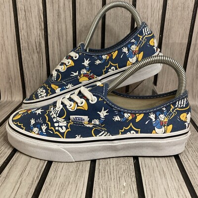 Vans X Disney Donald Duck AOP Sneaker Old Skool UK Größe 4