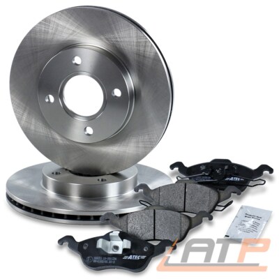 BREMSSCHEIBEN BELÜFTET Ø258 + BREMSBELÄGE VORNE FÜR FORD FOCUS 1 DAW DNW DFW