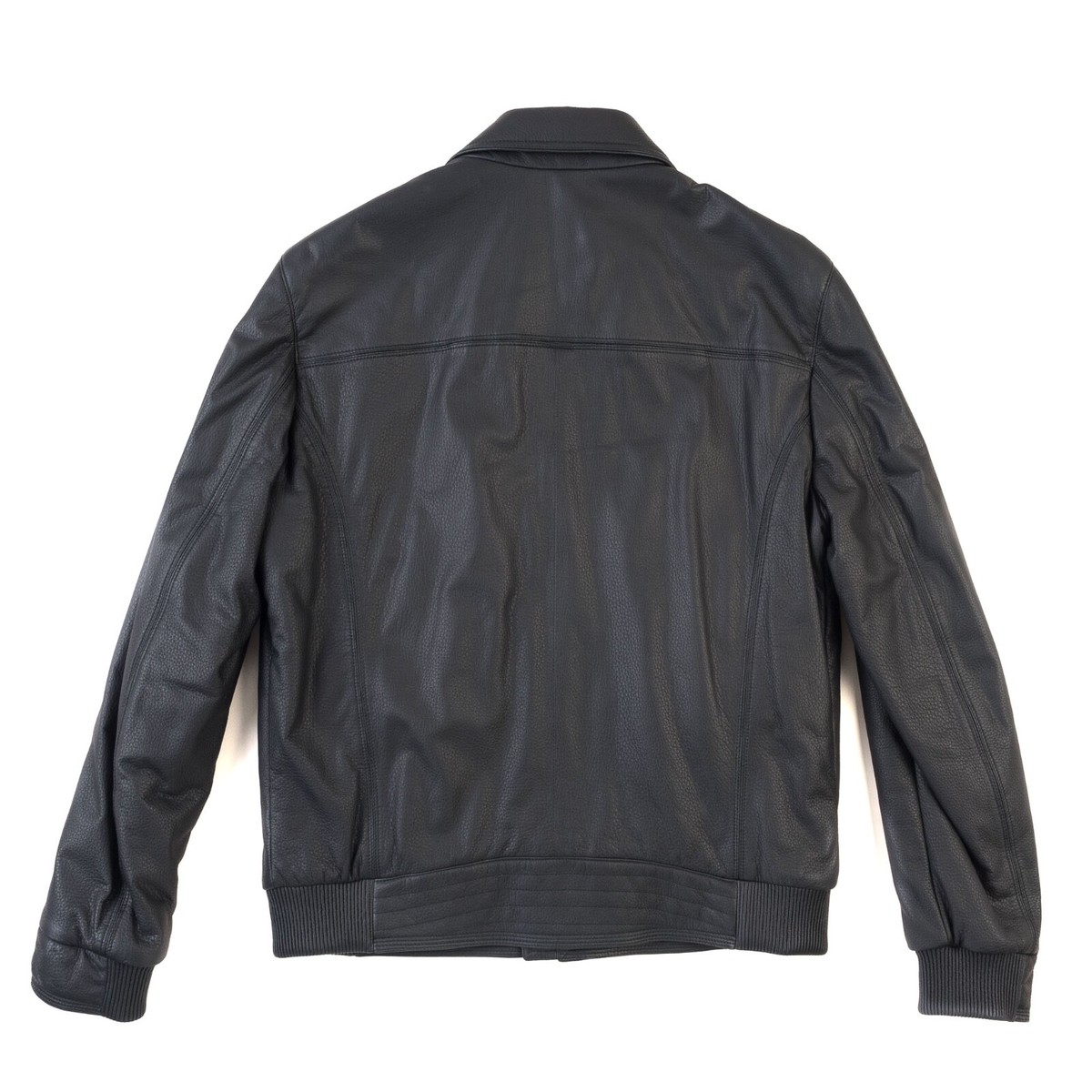 5640€ NWT CASTELLO D'ORO Bomber Woven Soft Black Biker Coat 5640€ NWT CASTELLO D'ORO Bomber Woven Soft Black Biker Coat